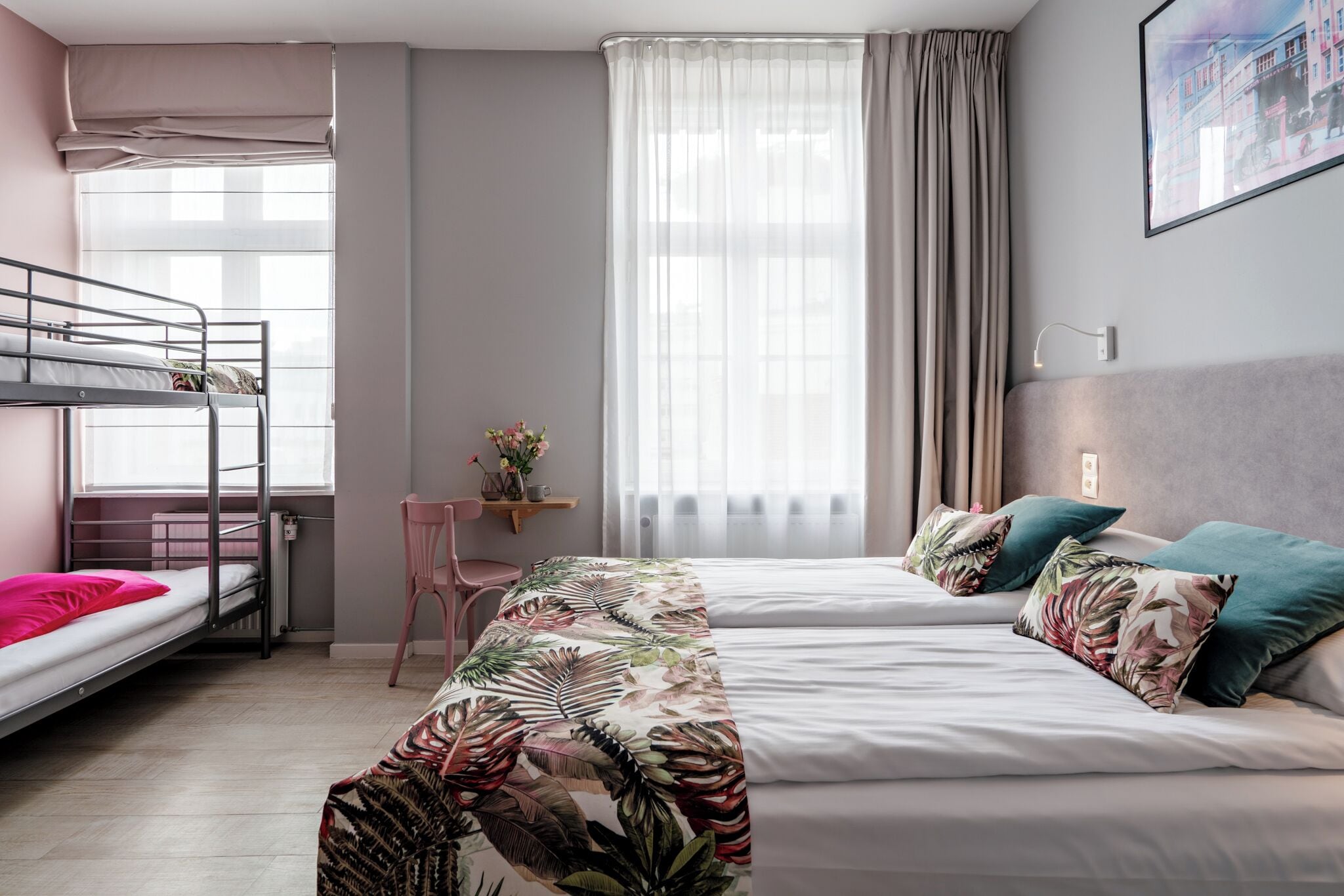 Superior Quadruple Room | Desk, laptop workspace, iron/ironing board, free WiFi