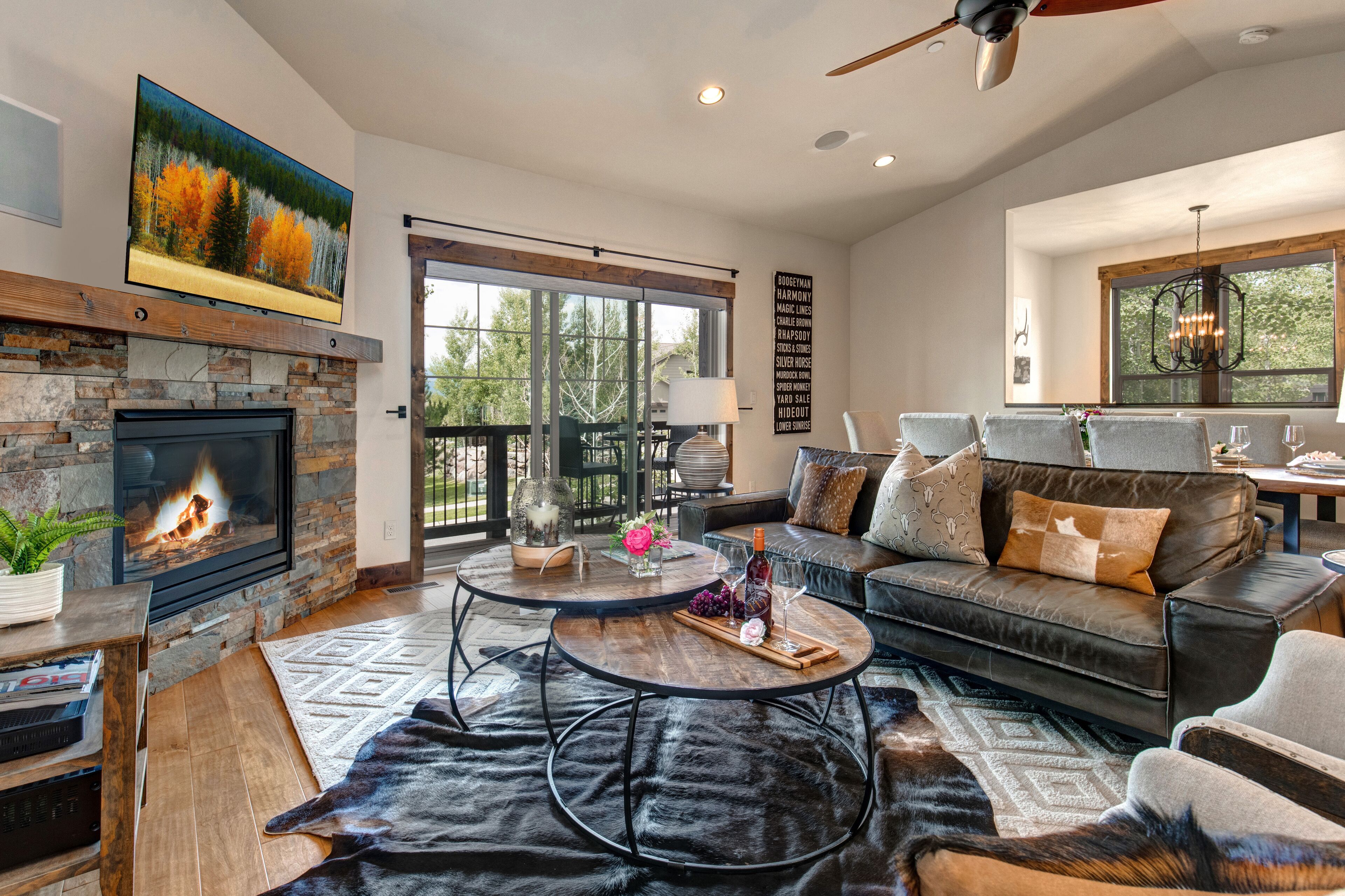 Modern Mountain Townhome with Beautiful Patio + Outdoor Recreation! Park City Black Rock Ridge 14170