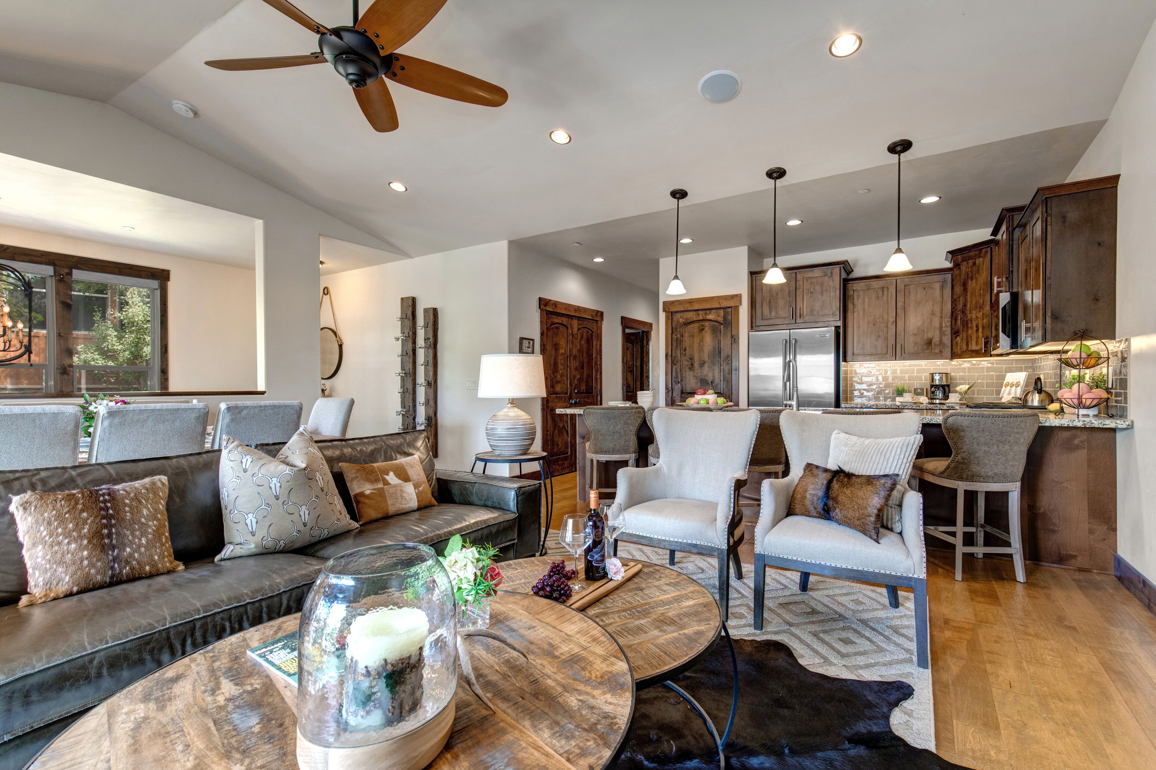 Modern Mountain Townhome with Beautiful Patio + Outdoor Recreation! Park City Black Rock Ridge 14170