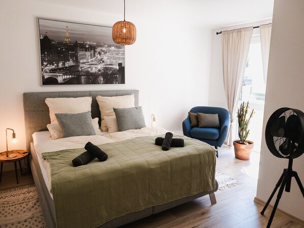 Condo familial, 1 chambre, côté jardin | 1 chambre, rideaux d’obscurcissement, système d’insonorisation