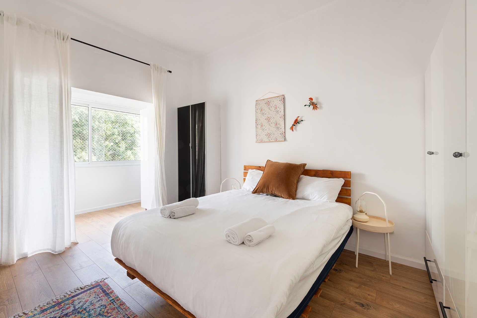 Exclusive-Apartment | 2 Schlafzimmer, Bügeleisen/Bügelbrett, kostenloses WLAN, Bettwäsche