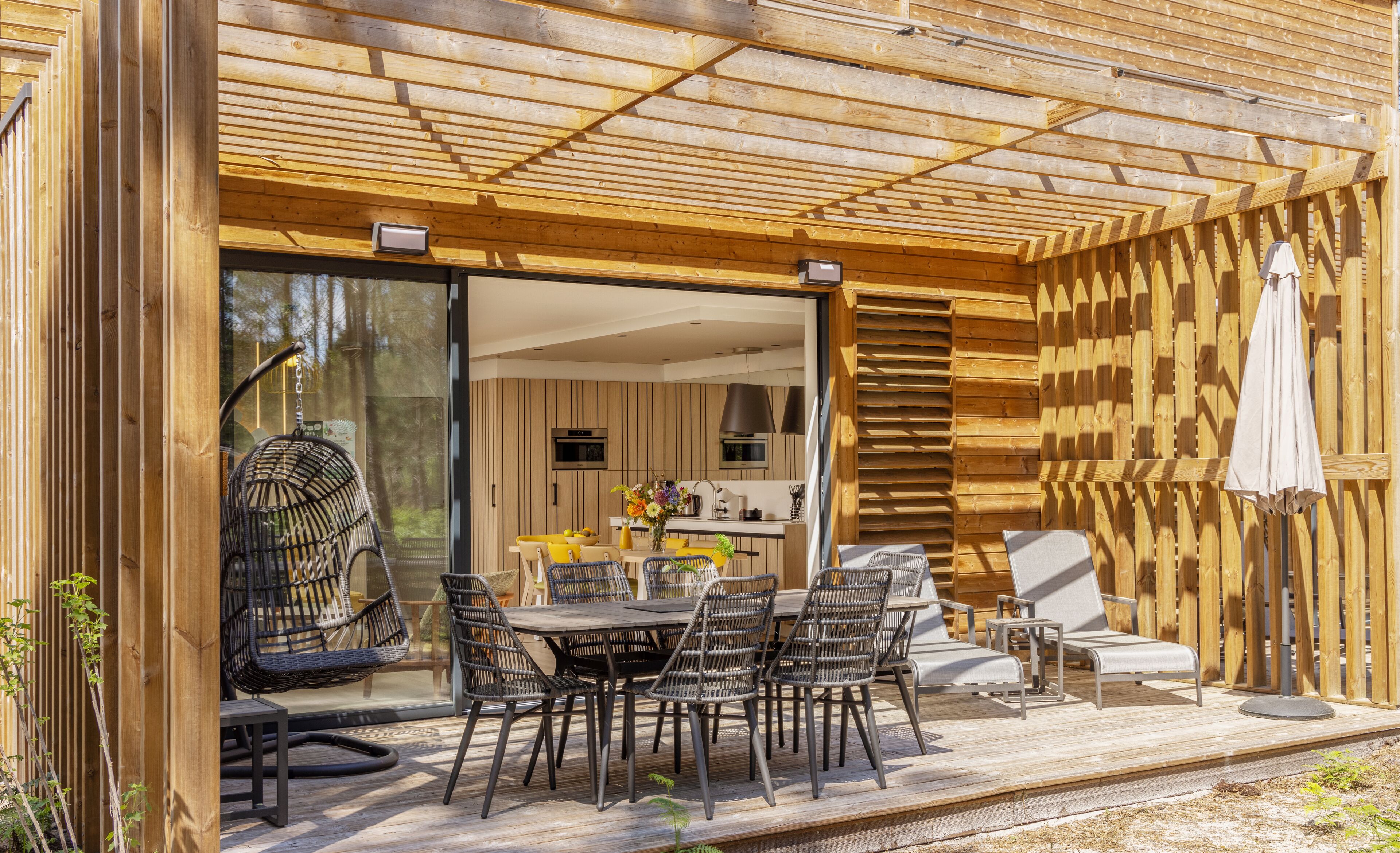 VIP cottage 6 personnes | Terrace/patio