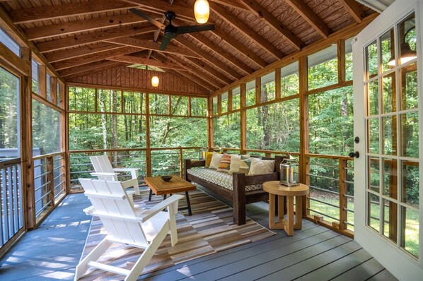 Enceinte de l’hébergement