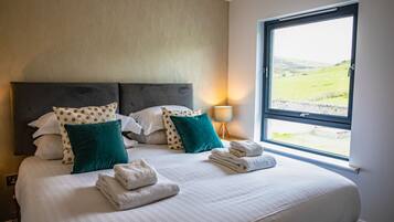 2 chambres, draps en coton égyptien, accès Internet