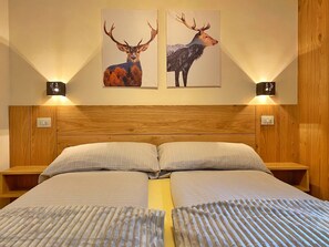 2 makuuhuonetta, ilmainen Wi-Fi, vuodevaatteet