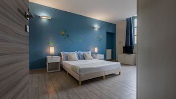 1 camera, Wi-Fi gratuito, lenzuola