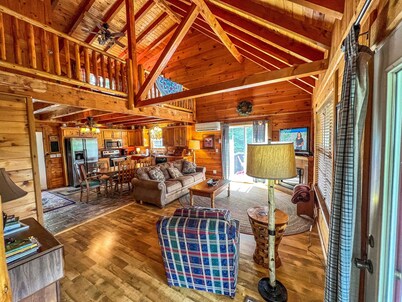 From Fireplace Evenings to Deckside Sunsets- Breezy River Has It All