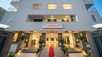 Fachada da propriedade