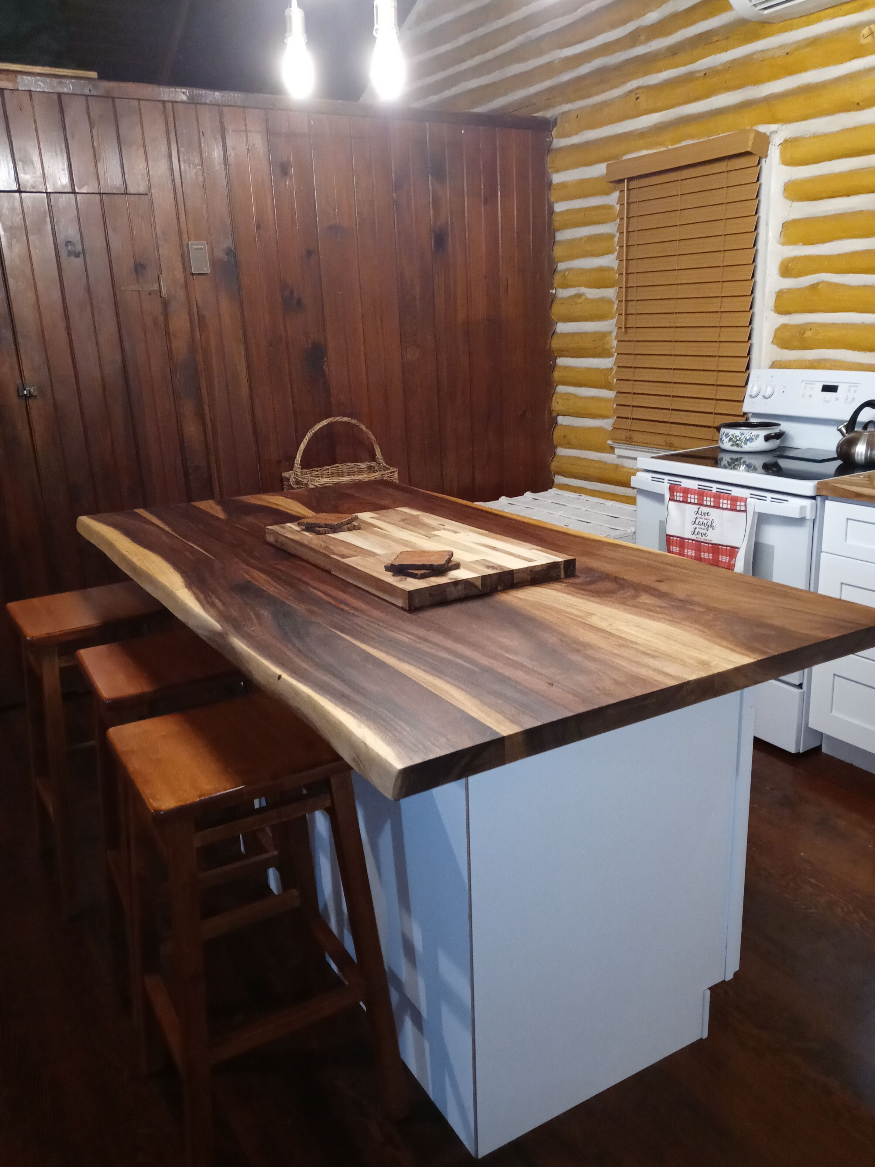 Original Chestnut Log Cabin In A Lake Community