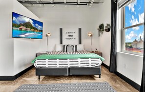 1 bedroom, iron/ironing board, free WiFi, bed sheets