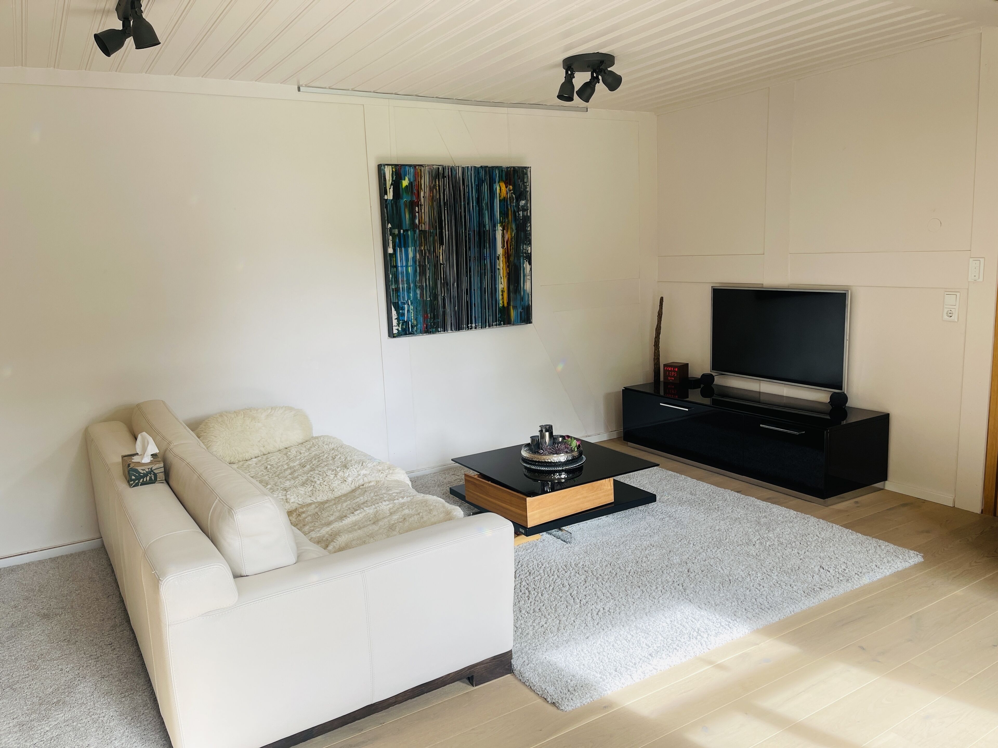 تلفزيون ذكي، مدفأة، كُتُب