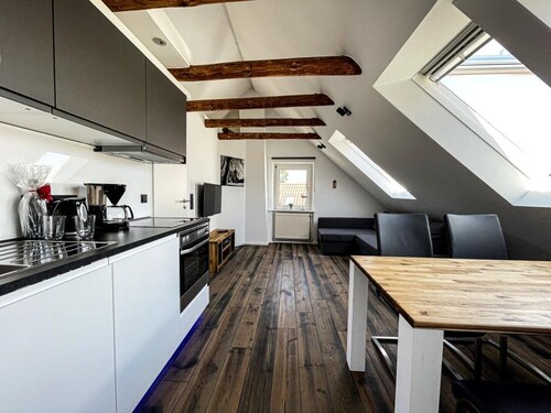 Mühlenkieker apartment in the historic terp village of Rysum in the immediate vicinity of the North Sea