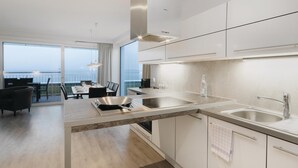 Apartment (Promenadenvilla) | Private kitchen - Promenadenvilla (Lübeck)