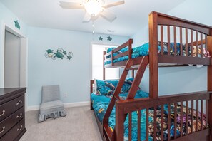 5 bedrooms, iron/ironing board, travel cot, free WiFi