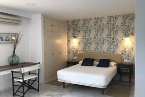 1 غرفة نوم وواي فاي وملاءات أسرّة