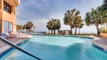 Indoor pool, a heated pool