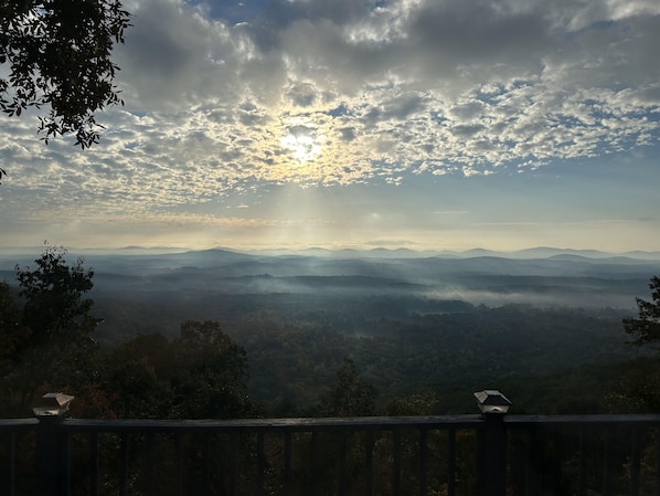 Vue depuis l’hébergement