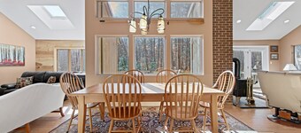 Spacious Trickey Moose Family Retreat - Woodstove, Firepit, Kayaks, Water Access