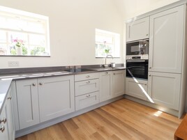 Fridge, dishwasher, electric kettle, toaster