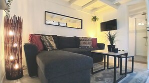 Hytte | Oppholdsområde | Peis