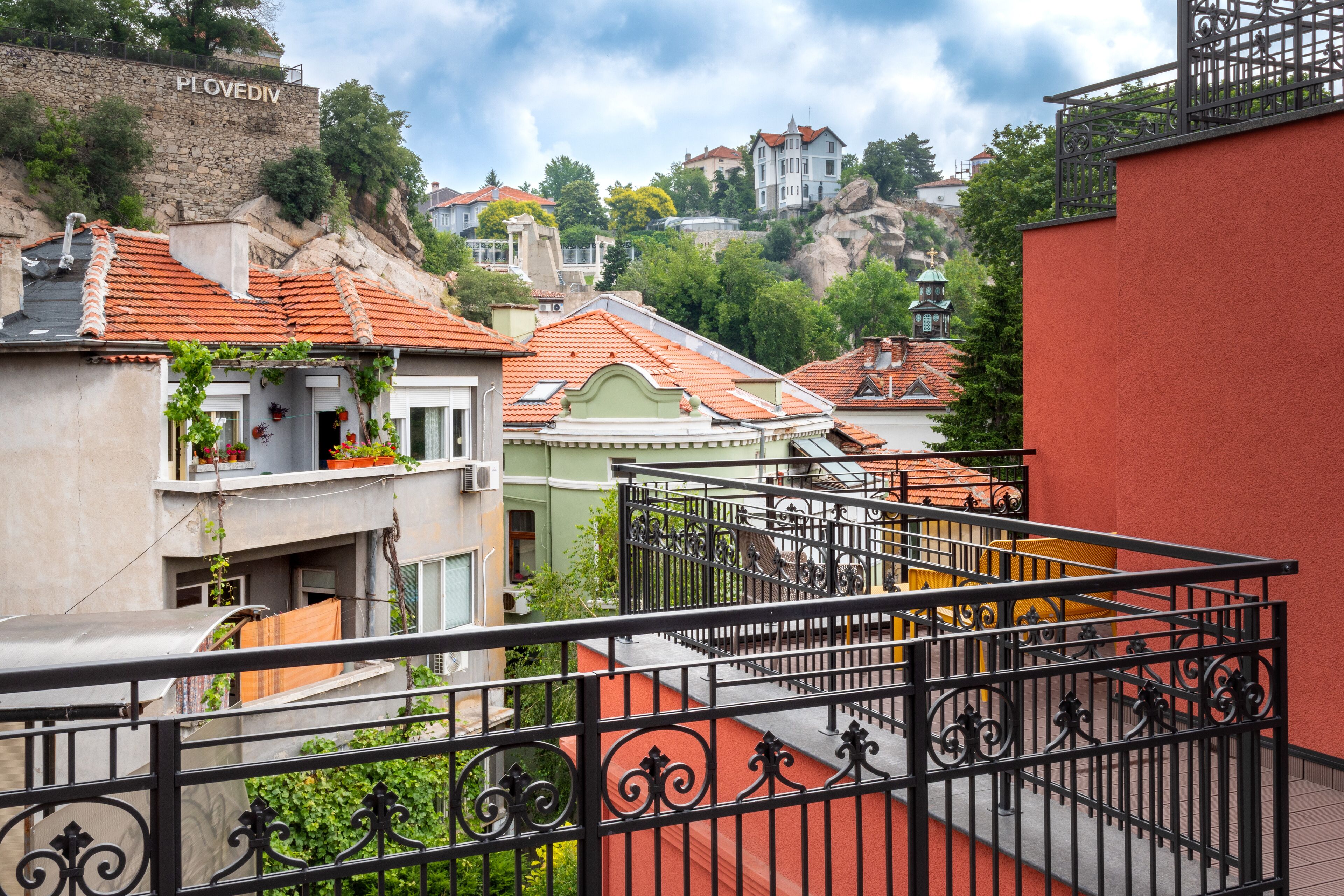 Terraza en la azotea