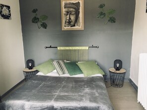 舒适双人房 | 隔音、旅行婴儿床、免费 WiFi