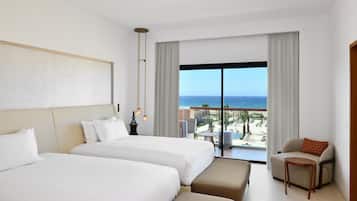 Suite, 2 Bedrooms, Ocean View | In-room safe, laptop workspace, blackout curtains, iron/ironing board