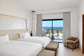 Suite, 2 Bedrooms, Ocean View | In-room safe, laptop workspace, blackout curtains, iron/ironing board