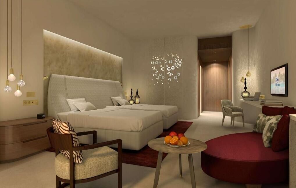 In-room safe, laptop workspace, blackout curtains, iron/ironing board