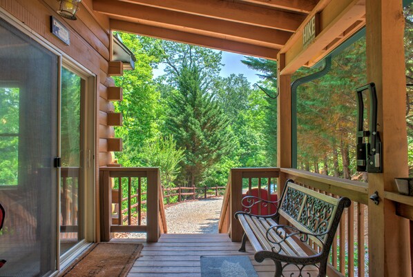Property grounds - Candyland Cabin | Game Room + Fire Pit & Views 🔥⛰️ + Biltmore Pass (Candler)