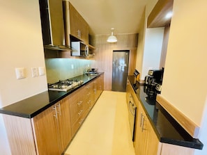 Microwave, oven, stovetop