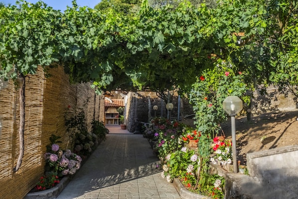 Property grounds - VILLA LA NATURA x6 WITH GARDEN AND FREE PRIVATE PARKING (Sorrento)