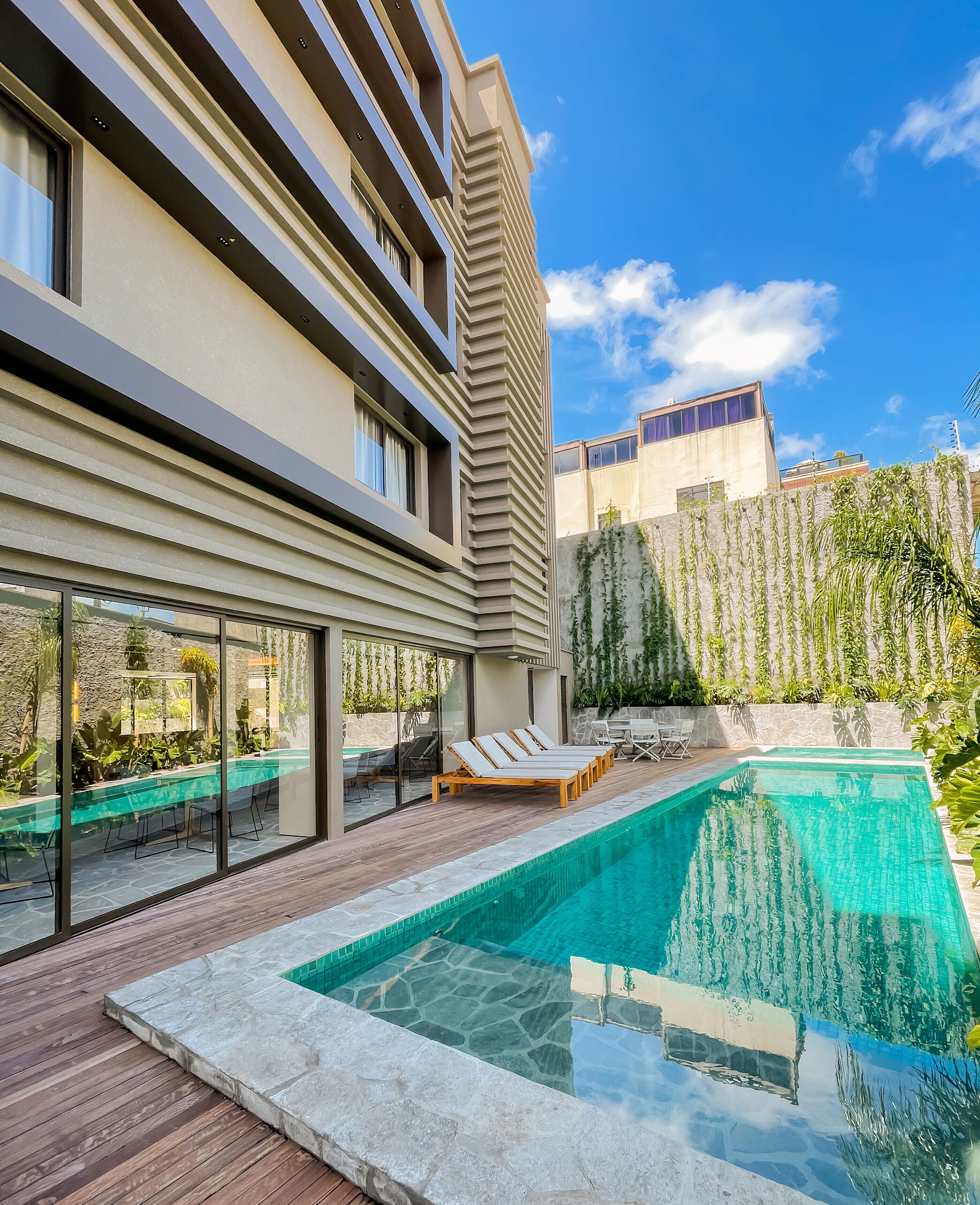 Alberca al aire libre 