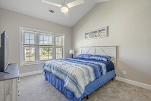 2 soverom, strykejern/-brett, wi-fi (inkludert) og sengetøy