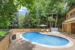 A heated pool - 5 Million Dollar Aspen Core Home Steps to Gondola by Aspen Vacation Rentals™ (Aspen)