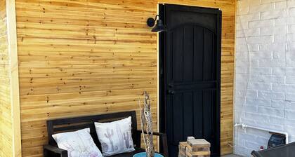 Modern Farmhouse in Midtown has touches of southwest decor and modern amenites.