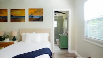 2 bedrooms, desk, travel cot, free WiFi