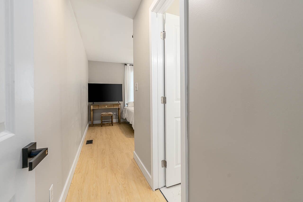 Retreat to your own Refuge w/towering pines & oaks w/firepit close to everything