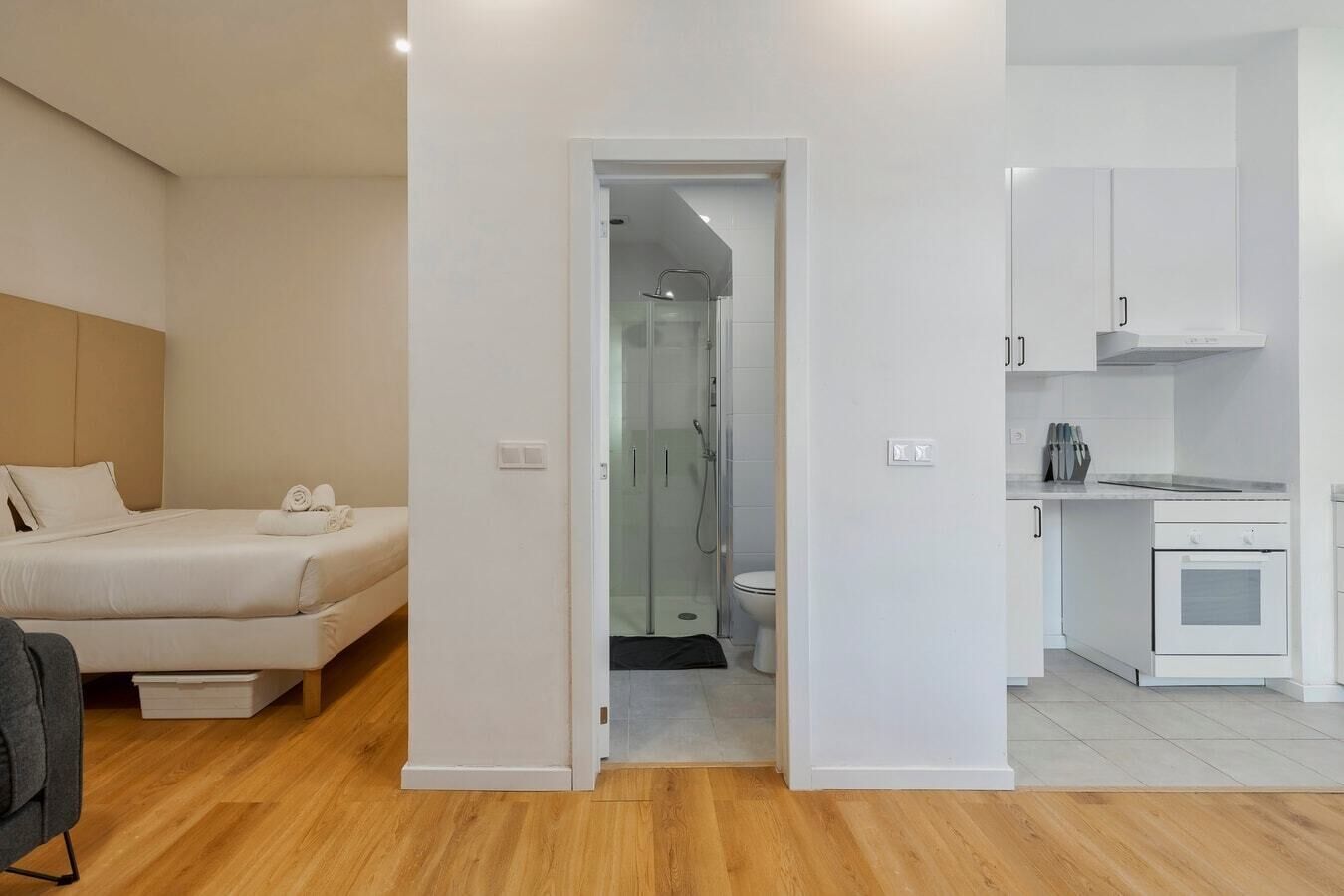 1 bedroom, iron/ironing board, travel crib, free WiFi