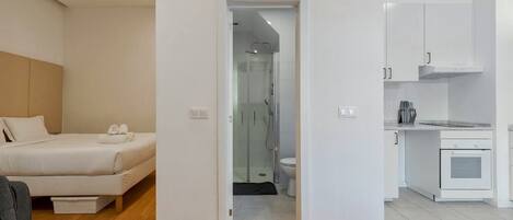 1 غرفة نوم ومكواة/لوح كي وسرير سفر وواي فاي