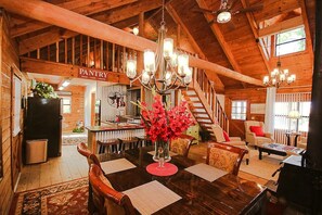 Interior - Cora's Main Log Cabin (Tyler)