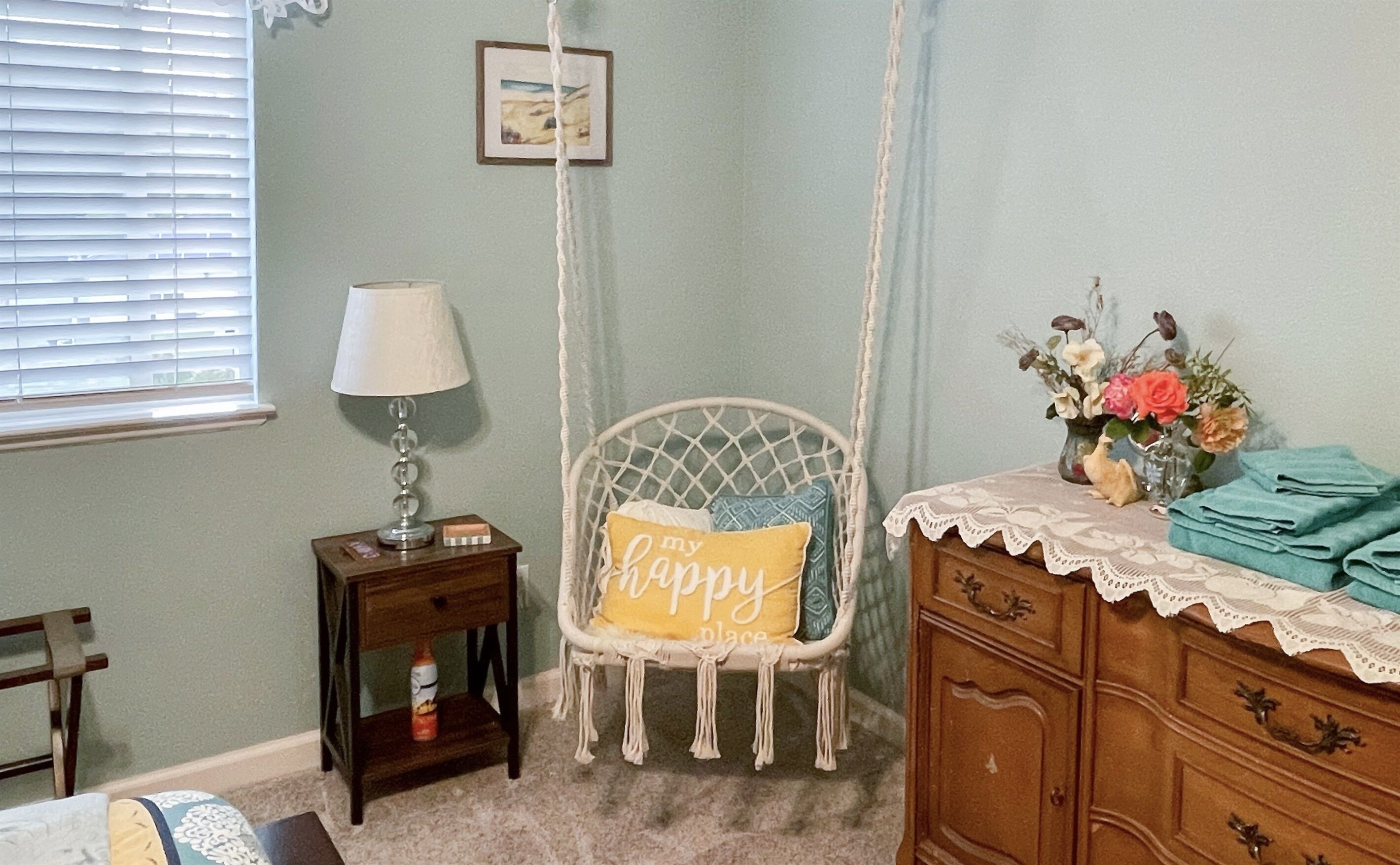 1 soverom, strykejern/-brett, reiseseng for barn og wi-fi (inkludert)