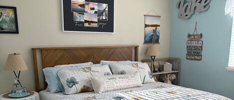 1 makuuhuone, silitysrauta/-lauta, vauvan matkasänky, ilmainen Wi-Fi