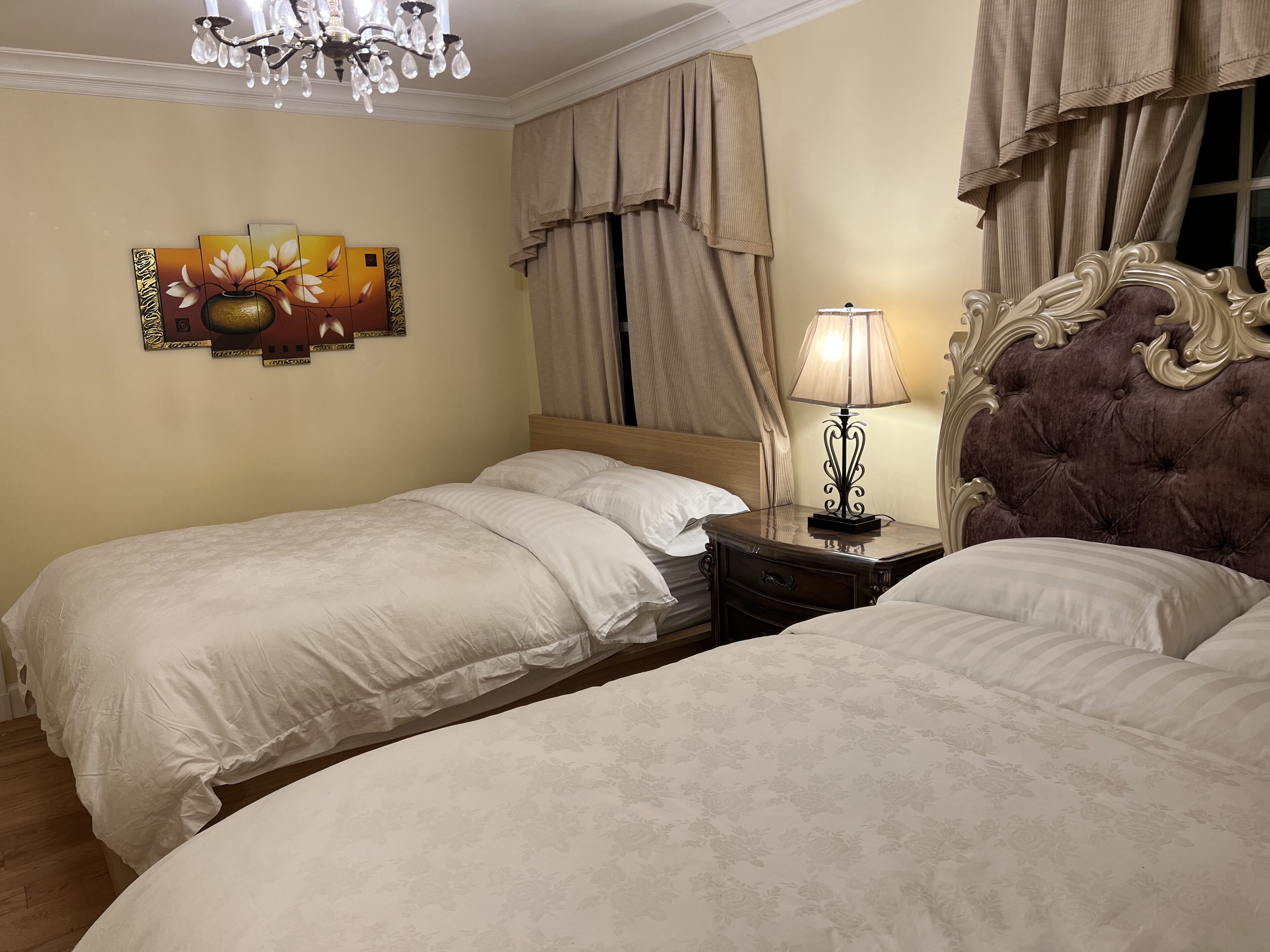 Comfy& cozy private room with golf course view