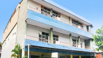 Vue depuis lâhĂ©bergement