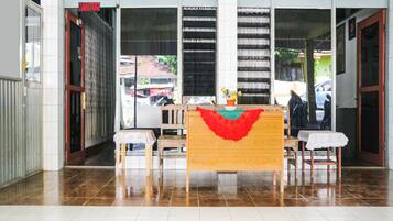 Vue depuis lâhĂ©bergement