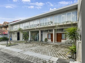 Uitzicht vanuit accommodatie