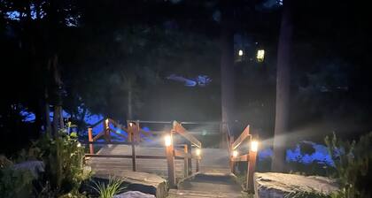 Waterfront Cottage| Family friendly | Access to 3 Lakes w/ Dock & Fire Pit