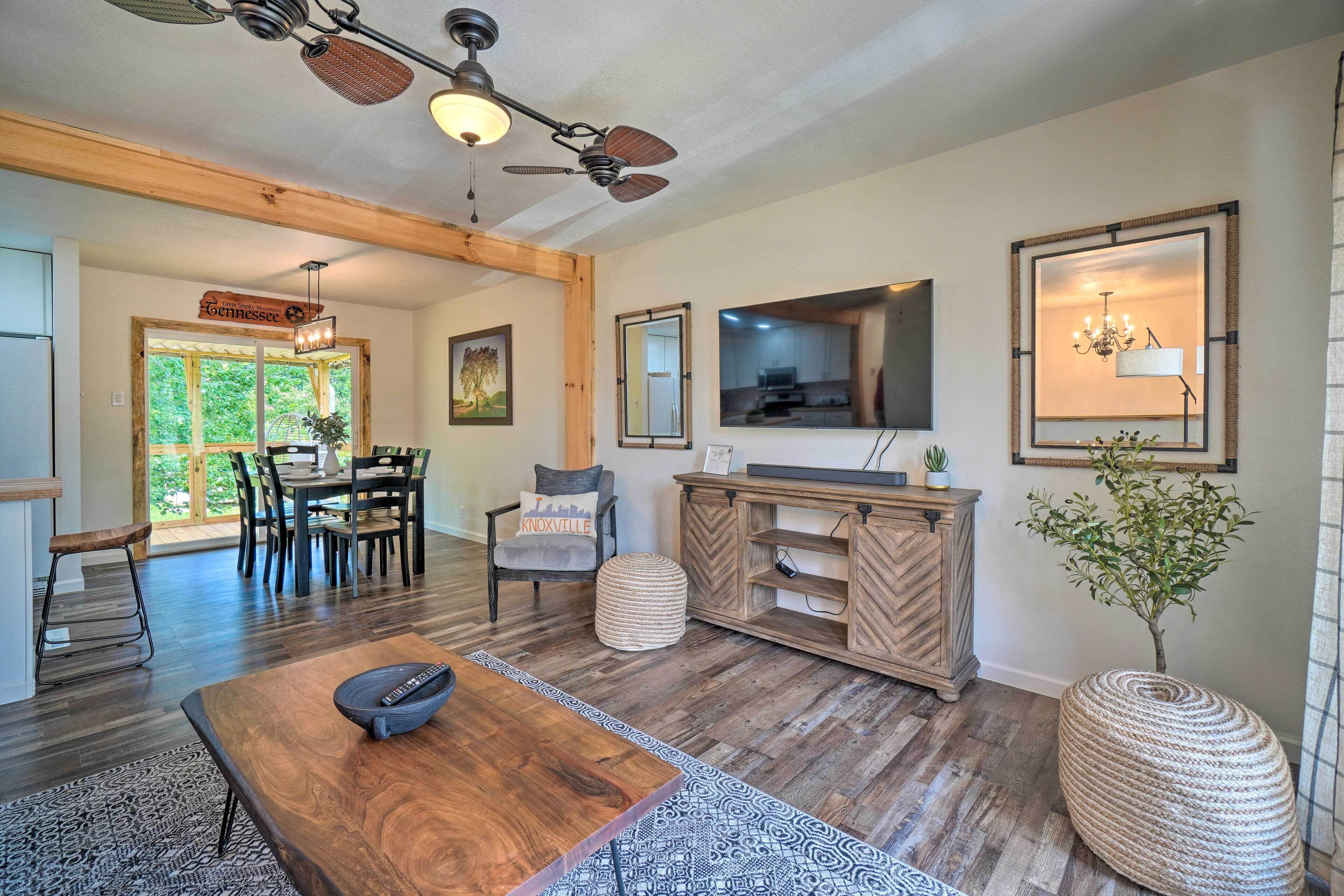 Updated Knoxville Home w/ Media Room + Patio!