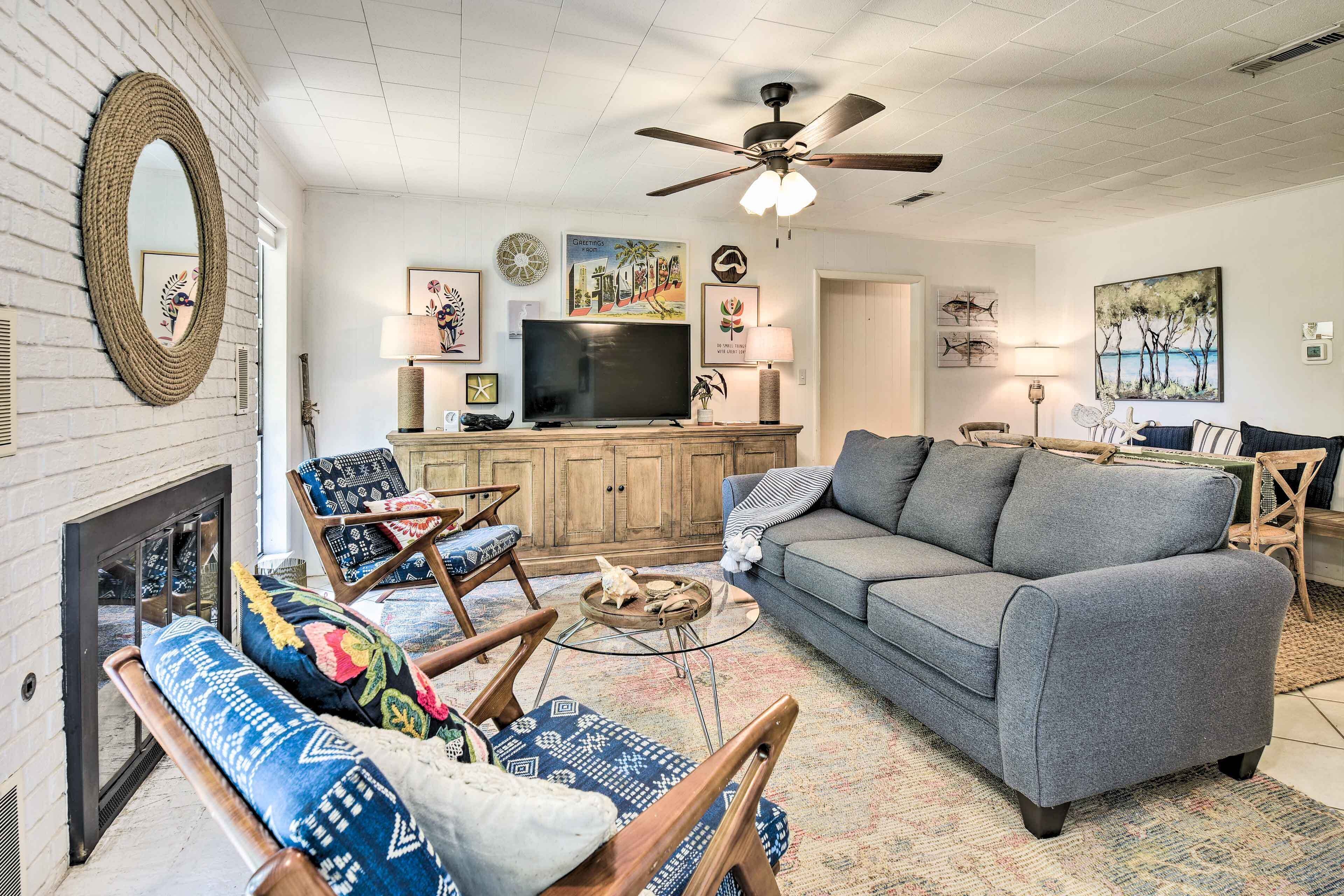 Single-Story Bayside Retreat w/ Water Views!